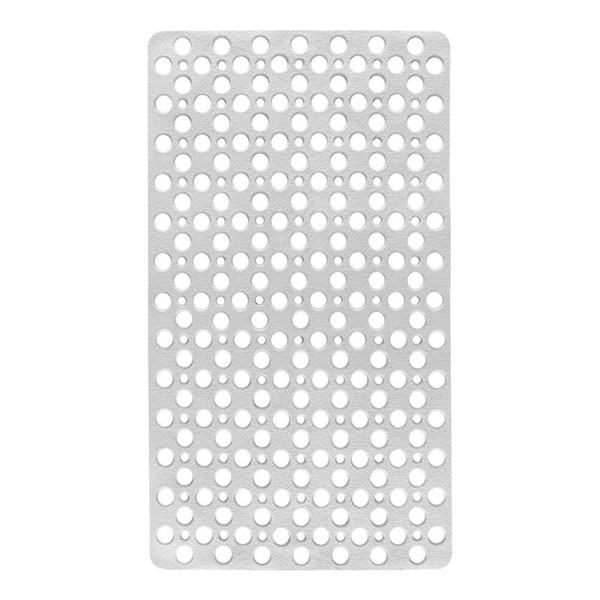 Dørmatte Rug Sugeskålsmatte Brusebad Badematte Bruse Anti-slip Matte Bruse Anti-slip Tæppe Hvid 75x42cm White 75x42cm