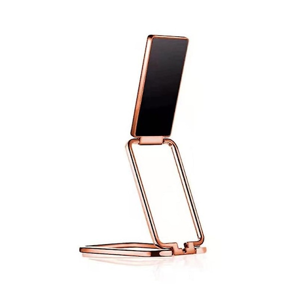 2 st Hållare för Mobiltelefon, Vikbart Fingergrepp Ställ, Vikbar Ring Spänne Metall Dubbel Magisk Ring Surfplatta Universal Skrivbord Live Magnetisk