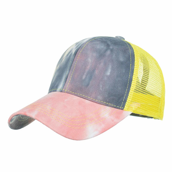Dam herr nätmössa mode andningsbar strand justerbar basebollkeps hip hop hatt solhatt baseboll lastbilskeps sportkeps