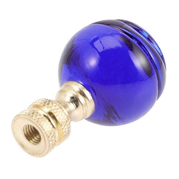 Lampe Topper Lys Knapp Dekorasjon Lys Tilbehør For Gulvlampe Bordlampe Blå 4.5x2.8cm Blue 4.5x2.8cm