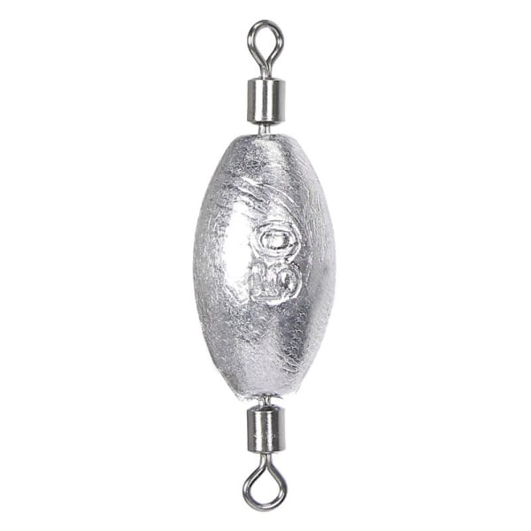 5 stk 50g Fiskevekter Inlinevekter Trolling Sinkers Svirvelvekter Rask Oppsett Bly Fiske Sinker med Indre Svirvel