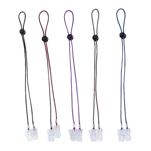 Vuxenbibb Hållare Klipp Servett Ringar Set 12 Servetthållare Papperservetter Servettklämma Hållare Röd65X Red 65X0.2 cm