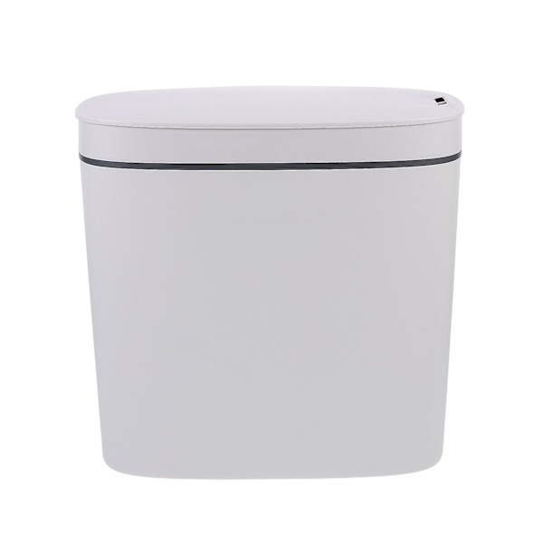 USB Opladning Smart Sensor Skraldespand Automatisk Husholdnings Sensor Spand Skraldespand Hvid 31X30.6X15CM White 31X30.6X15CM