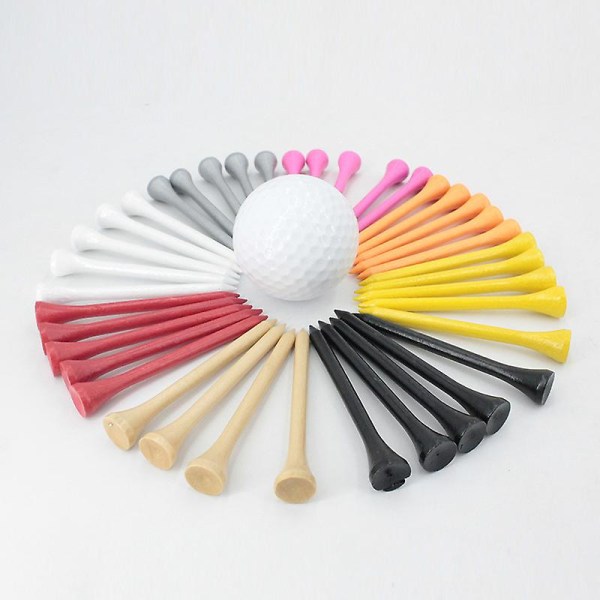 Muoviset golfpaidat (50 kpl, värillinen satunnainen toimitus)