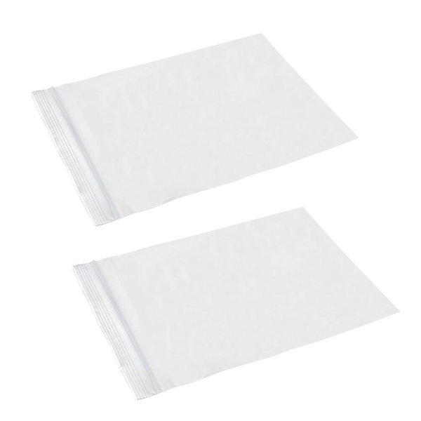 100 st 6x8cm Tjocka Återanvändbara Plastpåsar med Dragkedja Återförslutningsbara Förvaringsväskor Dispenserpåse
