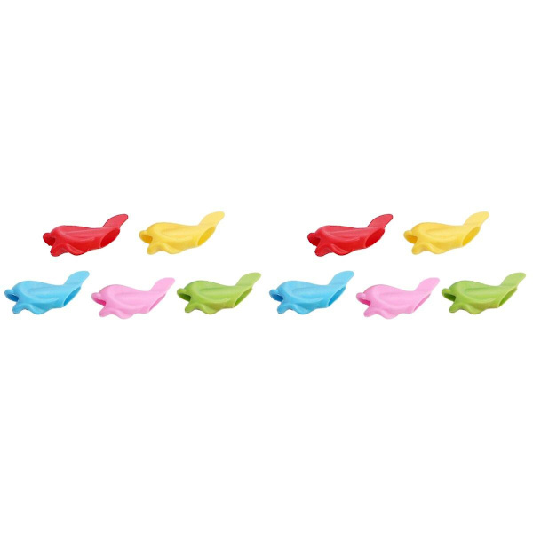 150 stk. Delfin Silikon Skrivetræningsenheder Universal Skrivegreb Holdningskorrektionshjælpemidler Fo 100 pcs