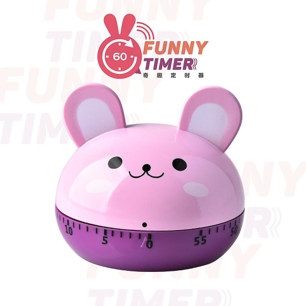 Tecknad Animal Timer Time Timer Tecknad Timer Learning TimingRabbit Rabbit