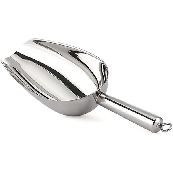 Isske, slikske i rustfrit stål til slik, mad, til køkken, bar, buffet, fest, bryllup, kraftig og tåler opvaskemaskine