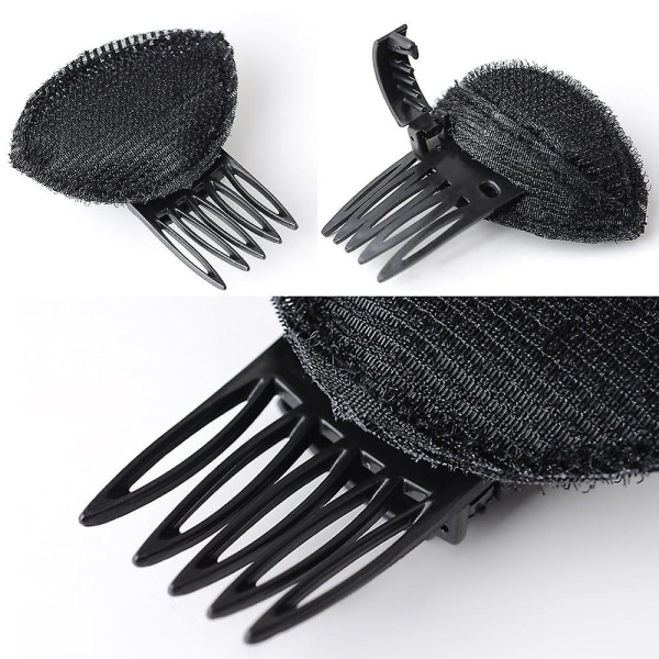 Perfect Puff Hårkudde, Osynlig Fluffig Hårkudde Svampklämma, Volym Hårbas Set