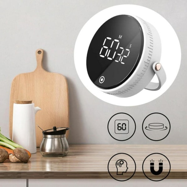 Chronograph Kitchen Timer Digital stoppur med högt larm Countdown Timer Irfora Chronograph