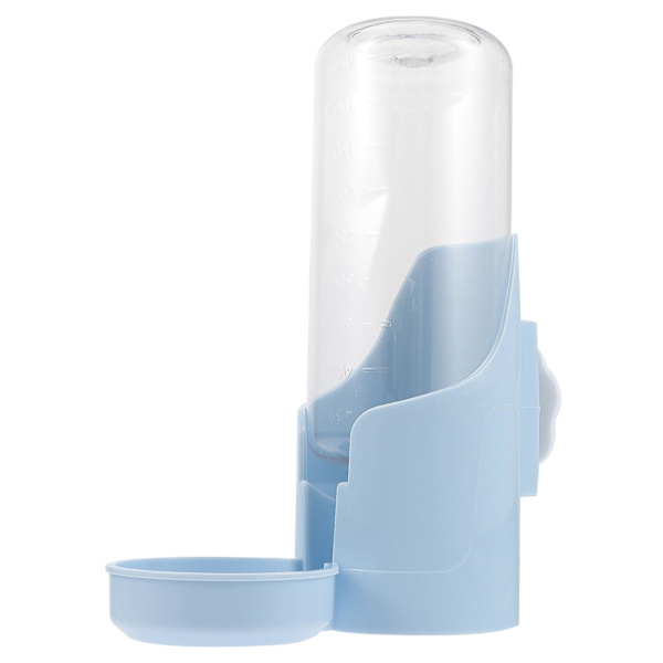 Automaattinen Lintujen Syöttölaite Lemmikkilintujen Muovipullo Vedenjakaja Ruokadispenseri Sininen 14.5X7.5X19CM Blue 14.5X7.5X19CM