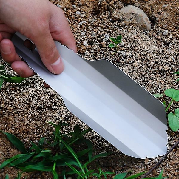 Ren Titan Ultralätt Campingspade Utomhusöverlevnad Bärbart Multifunktionellt Grävverktyg