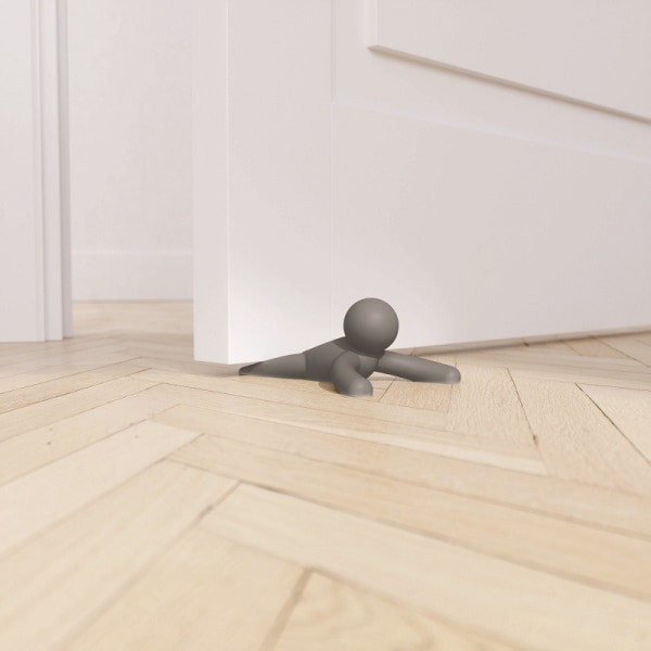 (Kull, 1 pakke) Dørstopper, kraftig og fleksibel, myk overflate, beskytter gulvene dine, enkelt