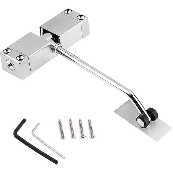 Internal Automatic Door Closer Automatic Spring Closer Adjustable Tension Spring Door Closer Stainless Steel Door Closer With Hex Key Screws, For Clos