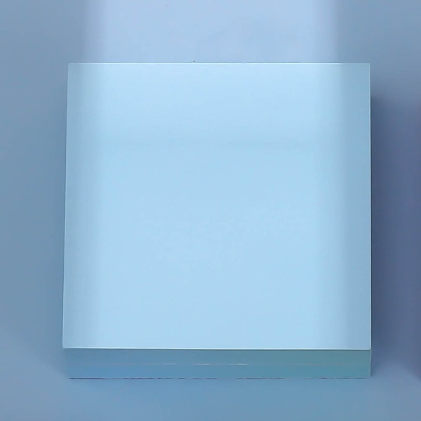 (5-pack) Sticky Notes 38mm*38MM Färgglada Superklibbiga Memoblock, Starkt Lim, 100 Ark/block