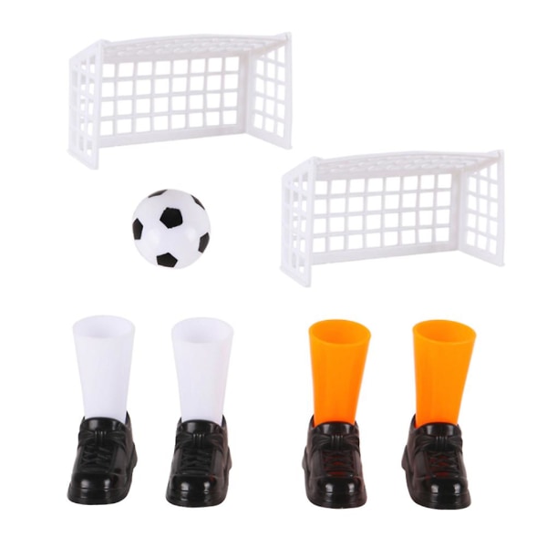 Fodbold Legetøj Fodboldspil Bordfodbold Legetøj Finger Fodboldmål Finger Fodbold Assorteret Farve 8,5x4,5cm Assorted Color 8.5x4.5cm