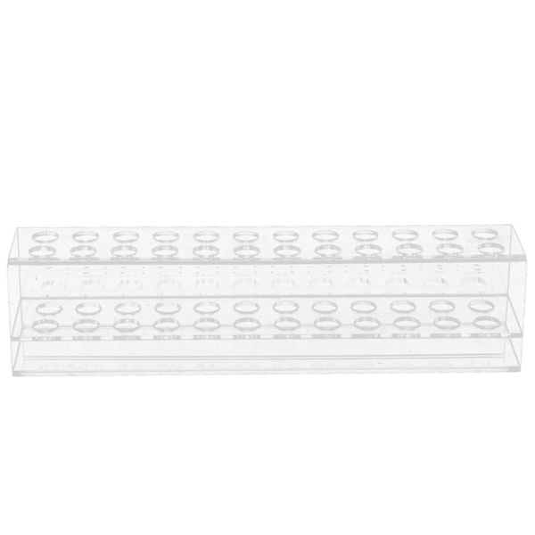Pen Stativ til Visning af Øjenbrynblyanter Organizer Enkel Pen Kridt Opbevaring Hylde Gennemsigtighed 24x5.5cm Transparency 24x5.5cm