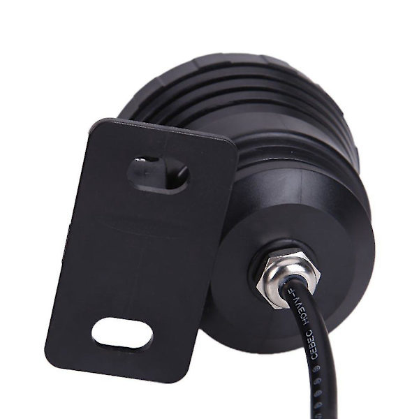 10w RGB LED Lys Pool Dam Spotlight Under Vand + Fjernbetjening, Sort