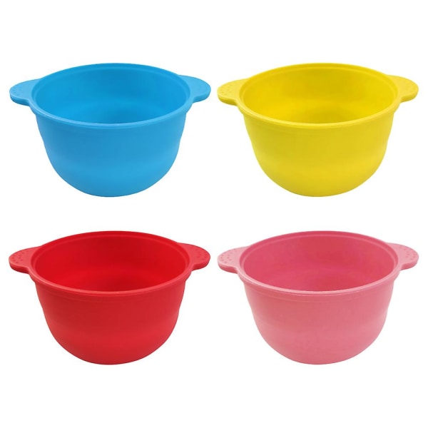 4 Pcs Facial Accessories Facial Mixing Bowl Set Mini Waxing Pot Pinch Prep Bowls Waxing Bowl Seasoni