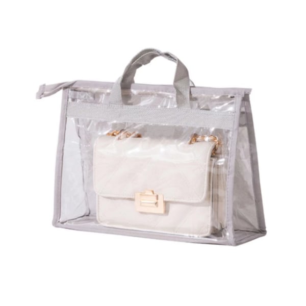 Åndbar og støvtæt taske, forseglet taske til skab, beskyttende opbevaringspose, gennemsigtig hængepose, opbevaringspose forseglet opbevaring b