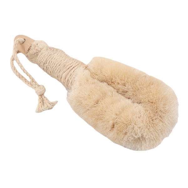 Bad & Bruse Tør Hud og Krops Sisal Børst | Naturlige Fibre til at Forbedre Blodgennemstrømningen, Exfoliere Huden og Reducere Cellulite (2 stk)