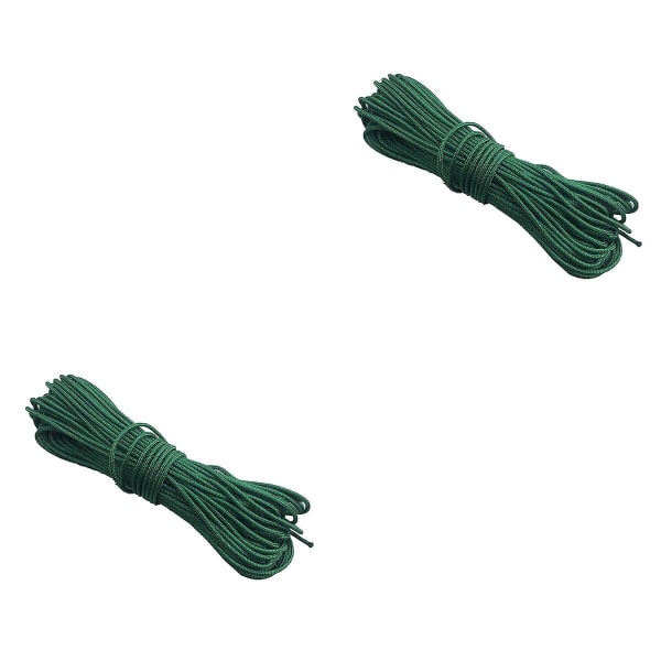 3st 1 Bunt Compound Bow D Ring Rep 20m Bågskytte String Release U Rope Bowstring Aid Tillbehör ( 2pcs