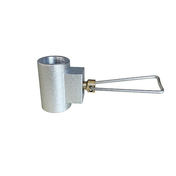 Camping Gas Tank Adapter Gas Cylinder Refill Adapter Propan Tank Adapter Udendørs Til Camping Gasapparater Grå.