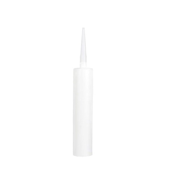 Tomma plastiska fogmassatuber Professionella Hållbara Premium Robust Universal Tomma Tätningsmedelstuber För Kök Fönster Hemindustri (1st, Vit)