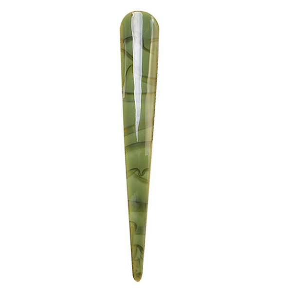 Metallinen hiuspinni naisille Automaattinen hiuspinni Joutsennokan Alligatoripinni No Slip Hiuspinni Vihreä 13X3cm Green 13X3cm