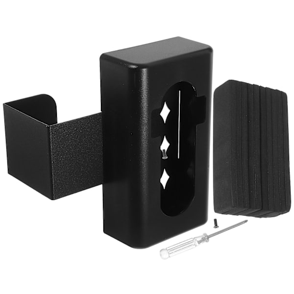 Videodørklokkebeslag Trådløst Dørklokkebeslag Tyverisikret Kamera Dørklokkeholder Sort 15X8.3CM Black 15X8.3CM