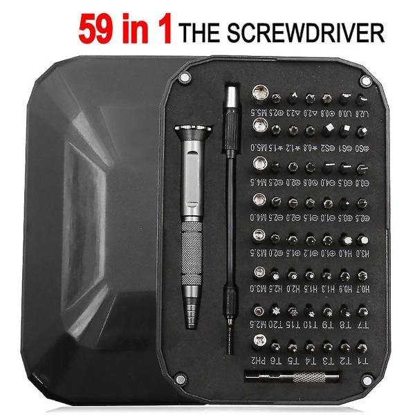 Small Mini Precision Screwdriver Set Watch Jewelry Electronic Repair Tools 59 Pieces