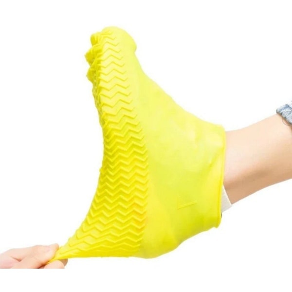RYI)M, Shoe Covers Durable Waterproof and Rainproof Silicone Cover