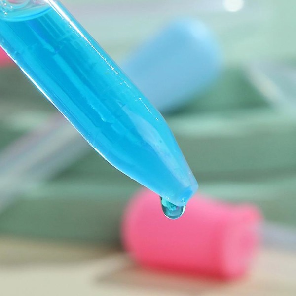Pipetit, 5 ml silikoni- ja muovipipetti karkkien, suklaan, kumimuottien ja lemmikkien käyttöön