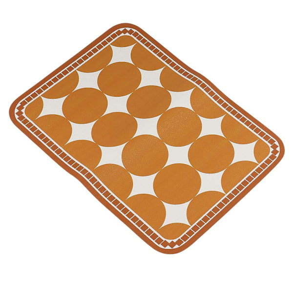 Retro pöytämatto eristys pöytämatto - pieni timantti kirkas valkoinen 40cm