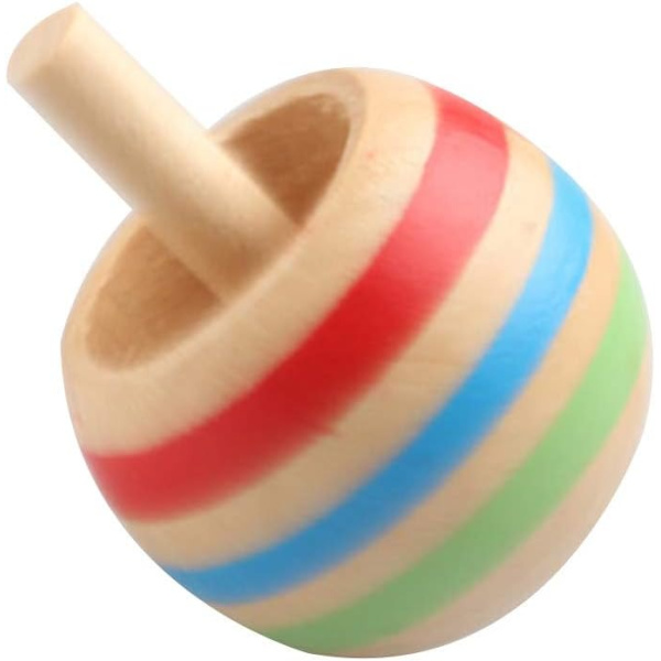 3 st Trä Gyro Finger Spinner Snurrande Topp Leksak för Barn Stressavlastare, Perfekt Intellektuell Leksakspresentuppsättning