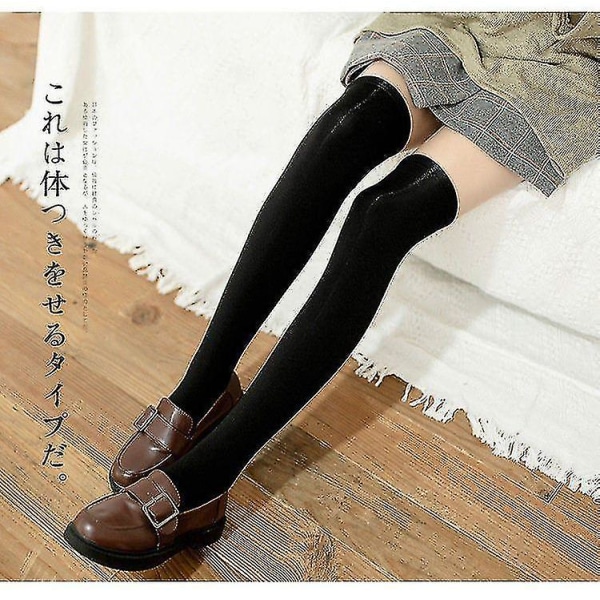 Thickened Fleece Stockings Winter Stockings Over The Knee Non-slip Thigh Socks