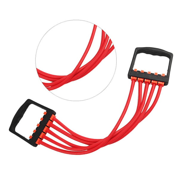 Bröst Expander Justerbar Fjäder Gummiband Arm Dragande Motstånd Band Expander Muskelträning M