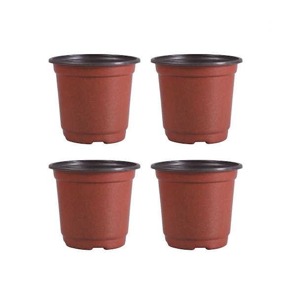 30 st Blompottar Inomhusväxter Plastkrukor Bordblomma Kruka Kontorsplanterare