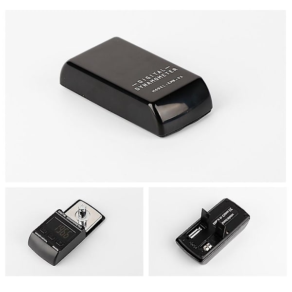Stylus Kraftmåler, Svart Stylus Kraftmåler, Digital Platespiller Nål Trykkmåler Vekt (1 stk, Svart)