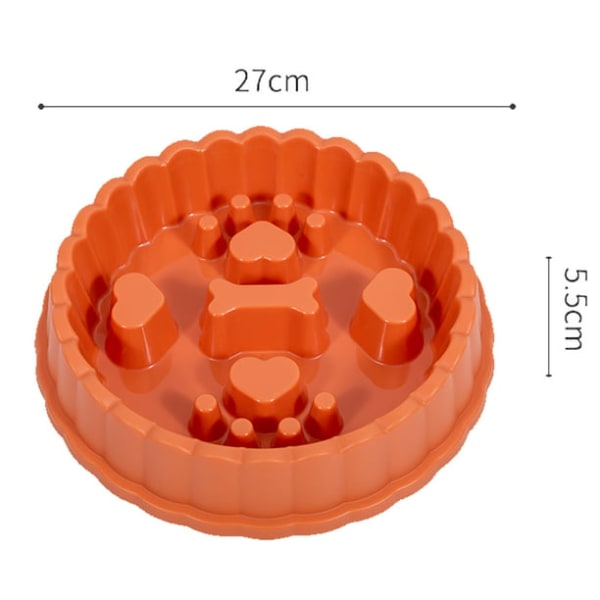 Hundemadsskål Langsom Foder Hundeskål Interaktiv Foder Skål