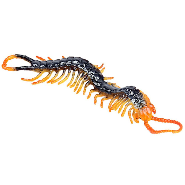 Lekeinsekt Skummel Spøk Tusenfoting Leke Realistisk Tusenfoting Modell Kunstig Tusenfoting Leke Tusenfoting Statue 17 * 4 cm 17*4cm