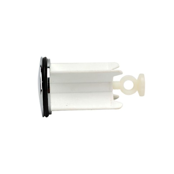 Universal håndvaskprop Pop-up prop Højdejusterbart kobberdæksel Udskiftning afløbsprop til badeværelsesvask Håndvask Køkkenvaske Bidets (2 stk, hvid)