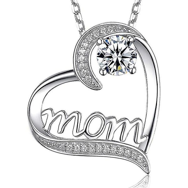 Mors Dag Presenter Till Mamma, Halsband Från Dotter & Son, Smyckespresenter Med Presentask Vit White
