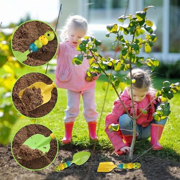Børnegave - Have- og malesæt Haveredskaber til børn Havelegetøj til børn,taske til haven eller stranden,havearbejde til børn
