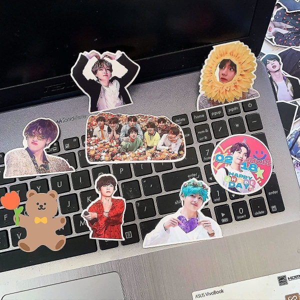 Bts Klistermærker 106 Stk Blandede Klistermærkepakker Til Teenagere Vandtætte Klistermærker Til Vandflasker Laptop Telefoncover Skateboard