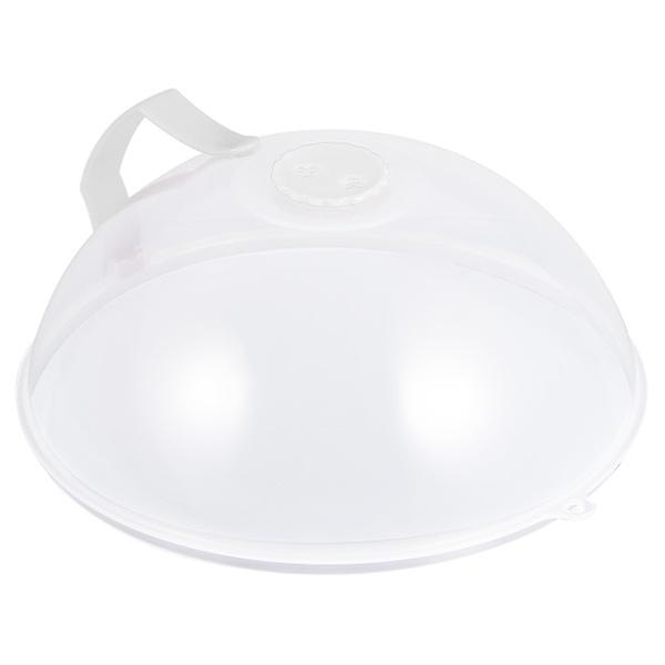 Praktisk matdeksel for å holde maten frisk, myggsikkert, støvtett, hvitt 26X10CM White 26X10CM