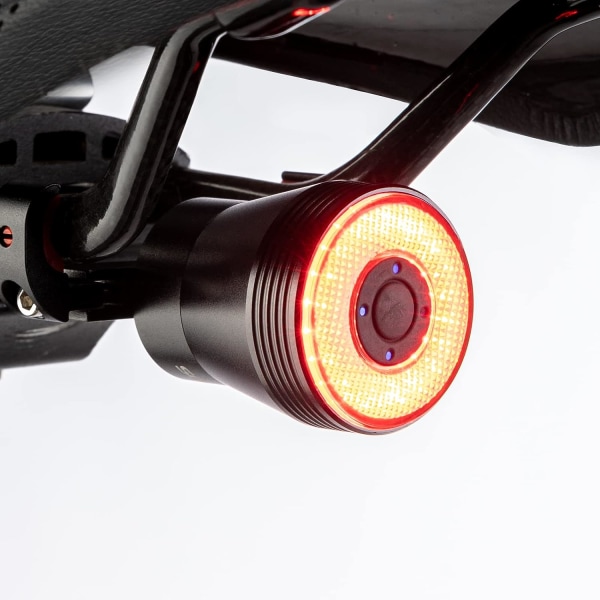 Cykelbaglygte Smart, bremsefølende cykelbaglygter til natkørsel, USB-genopladelig, ultralyse LED-baglygter, IPX6 vandtæt, cykelsikker