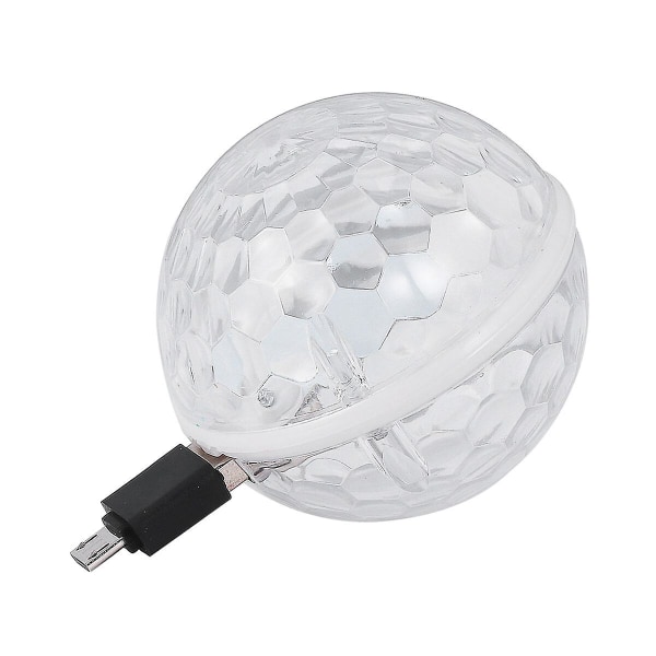 LED-salamavalot Kannettavat Stroboskooppilamput Ääniaktivoidut Juhlavalot Kannettavat Diskoteekkivalot Mini-levy Assorted Color 2 5.5X5.5X5.5CM