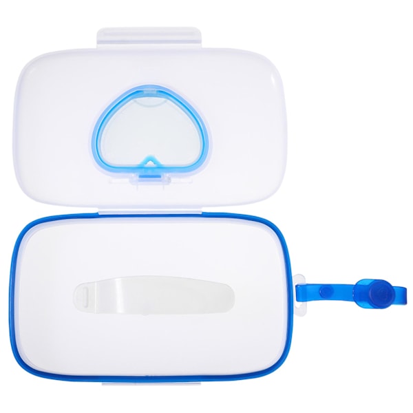 Hængende Opbevaringshylder Vådserviet Opbevaringsboks Barnevogn Vådservietboks Vådserviet Dispenser Holder Baby Vådserviet Dispenser Blå 22X13.5cm Blue 22X13.5cm