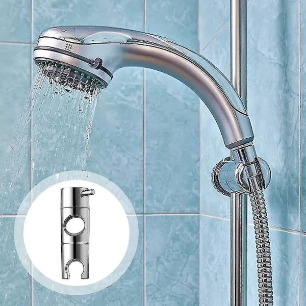 Duschhuvudhållare, Ersättningshållare för duschhuvud, Duschstång 24mm 24mm
